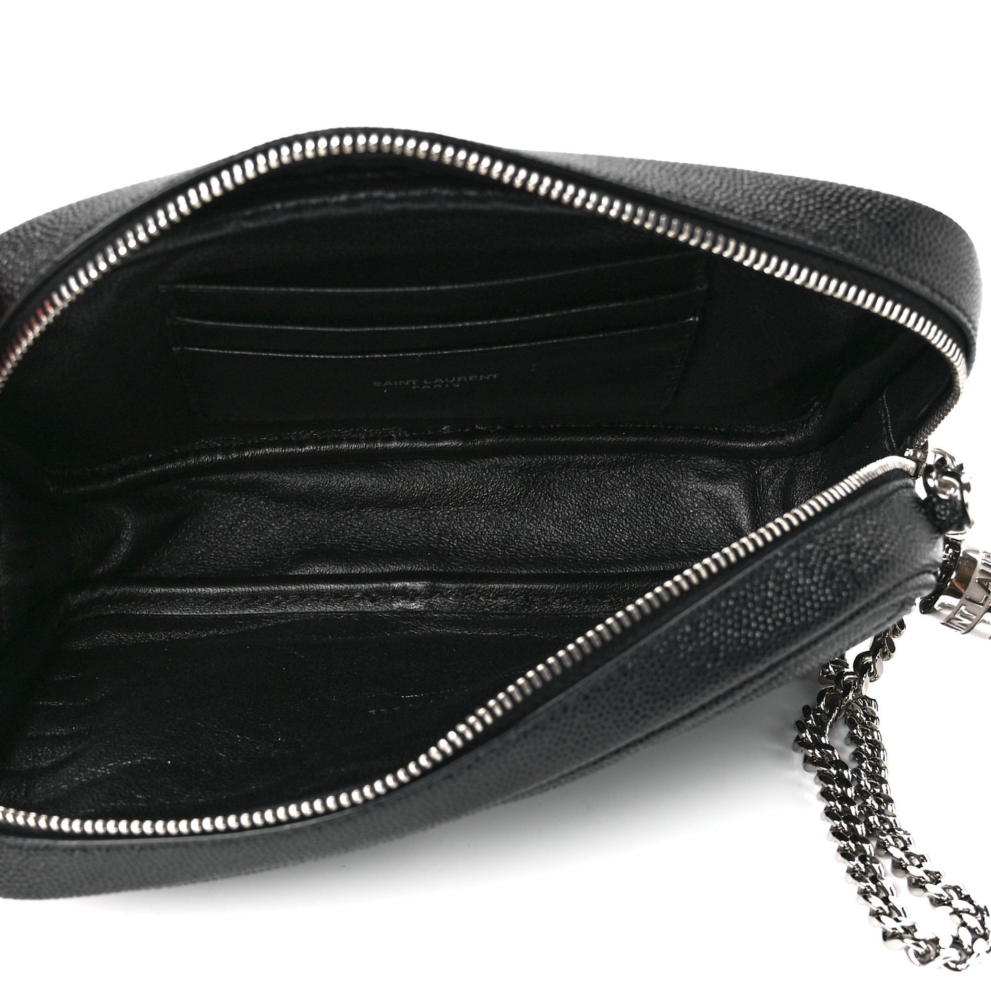 Grain De Poudre Matelasse Monogram Mini Lou Camera Bag Black