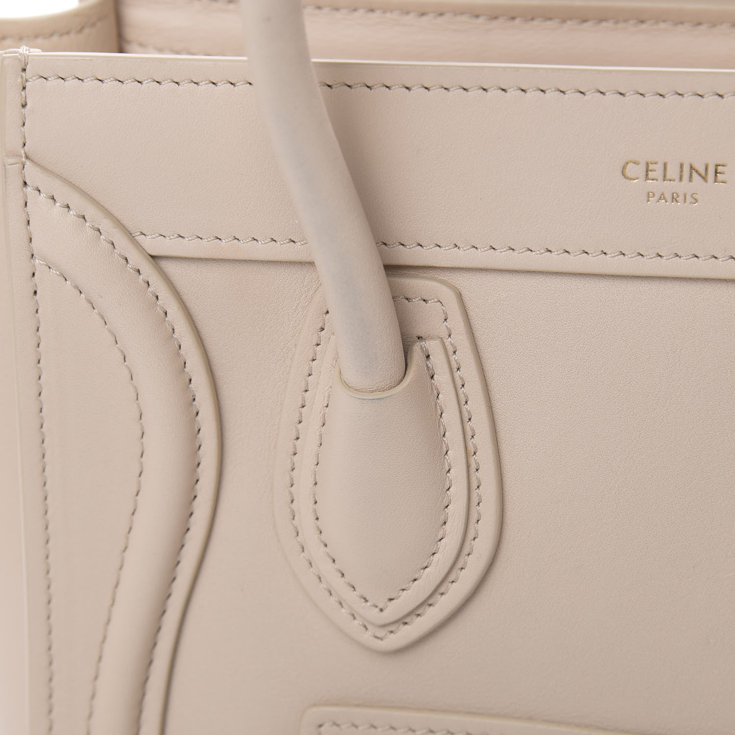 Celine Smooth Calfskin Nano Luggage Powder 20 of 21