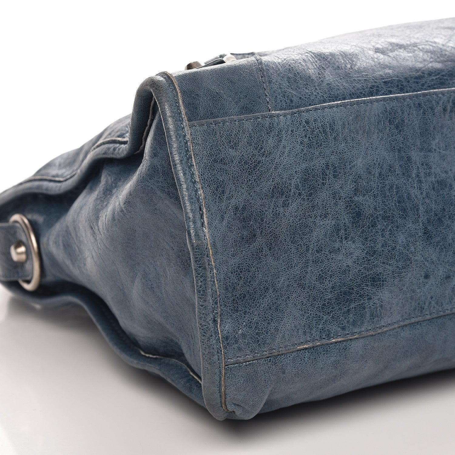 Balenciaga Chevre Classic Hardware City Bleu Jean 11 of 14