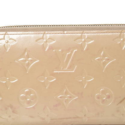 Louis Vuitton Vernis Zippy Wallet Blanc Corail 12 of 16