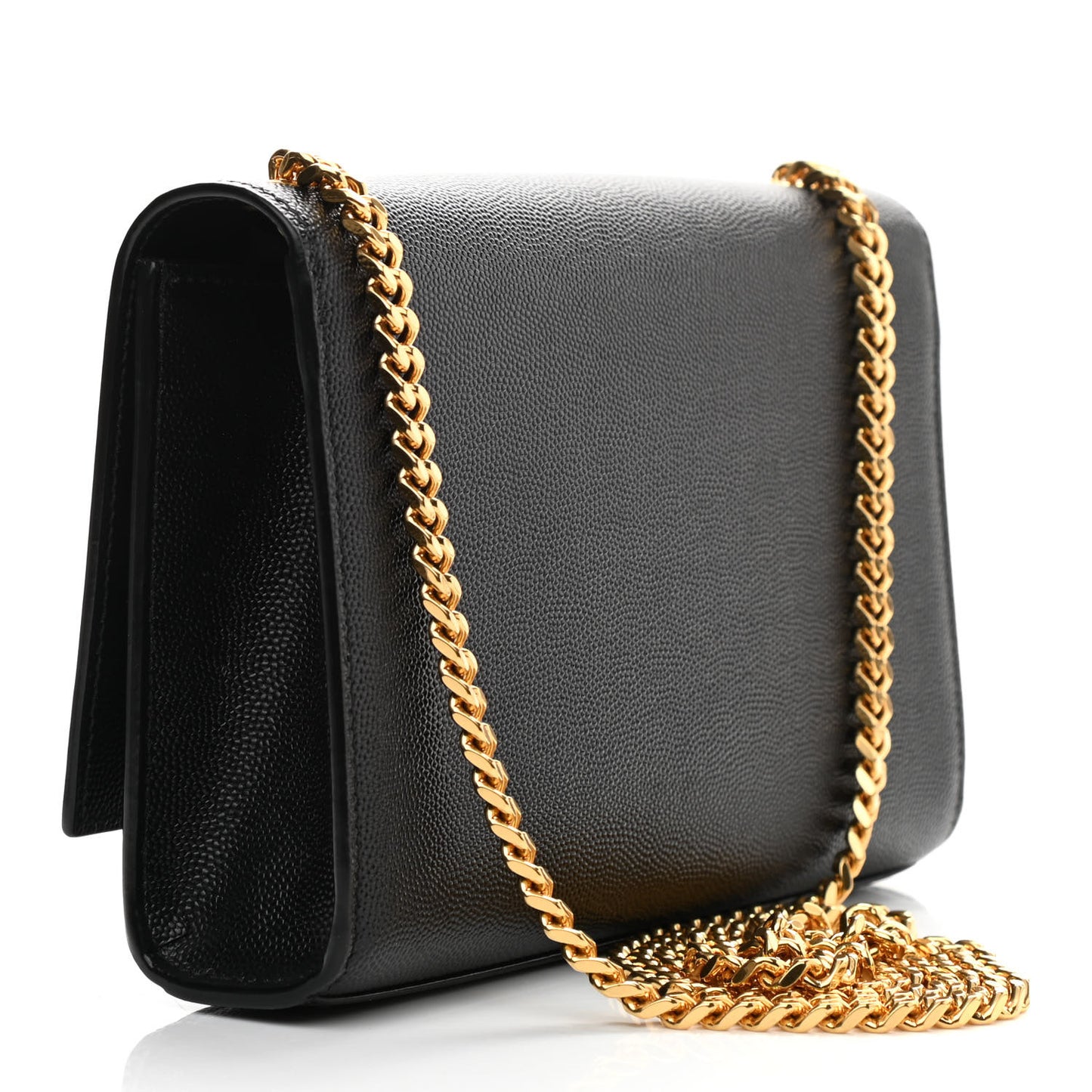 Grain De Poudre Small Monogram Kate Satchel Black