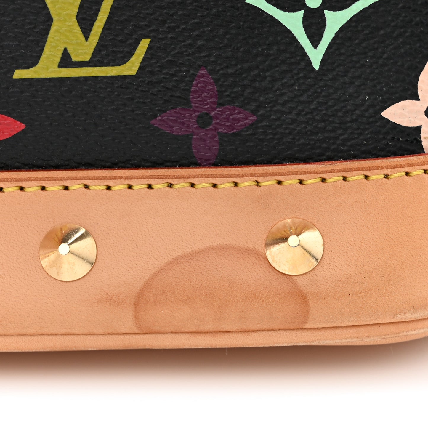 LOUIS VUITTON Monogram Multicolor Alma Black