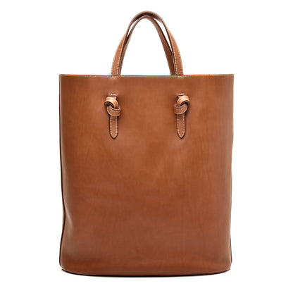 Celine Supple Calfskin Tie Knot Twisted Tote Tan 1 of 8
