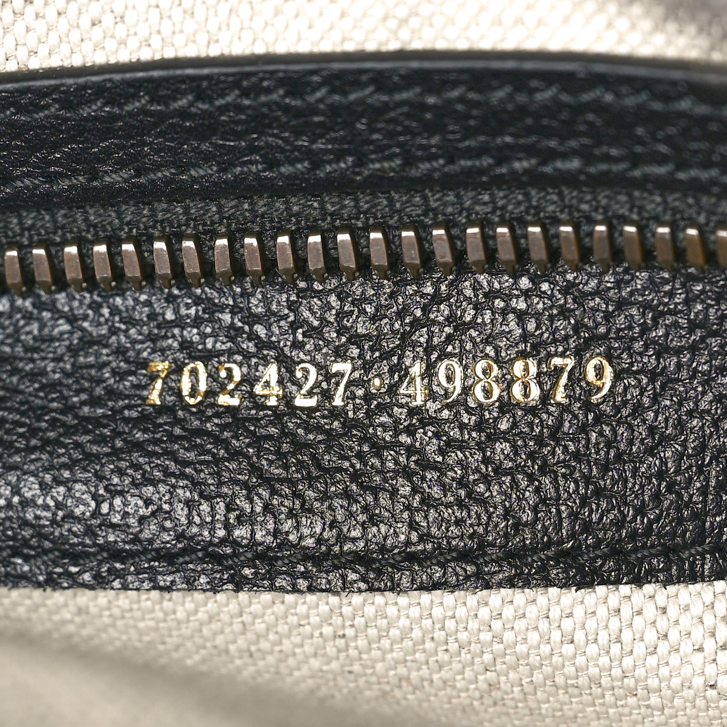 Gucci X ADIDAS Crystal Vintage Monogram Textured Dollar Calfskin Web Trefoil Logo Small Messenger Bag Bright Splash Off White Black 7 of 10