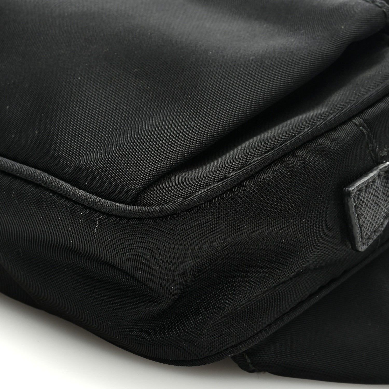 Prada Re-Nylon Saffiano Belt Bag Black 8 of 8