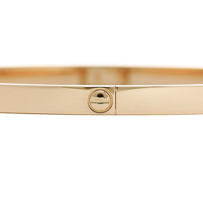 Cartier 18K Yellow Gold 6 Diamond Small LOVE Bracelet 18 4 of 8