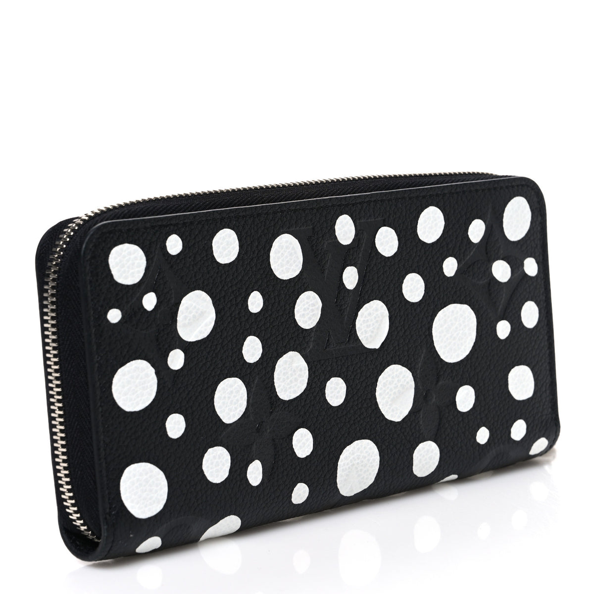 LV X YK Empreinte Zippy Wallet Black White