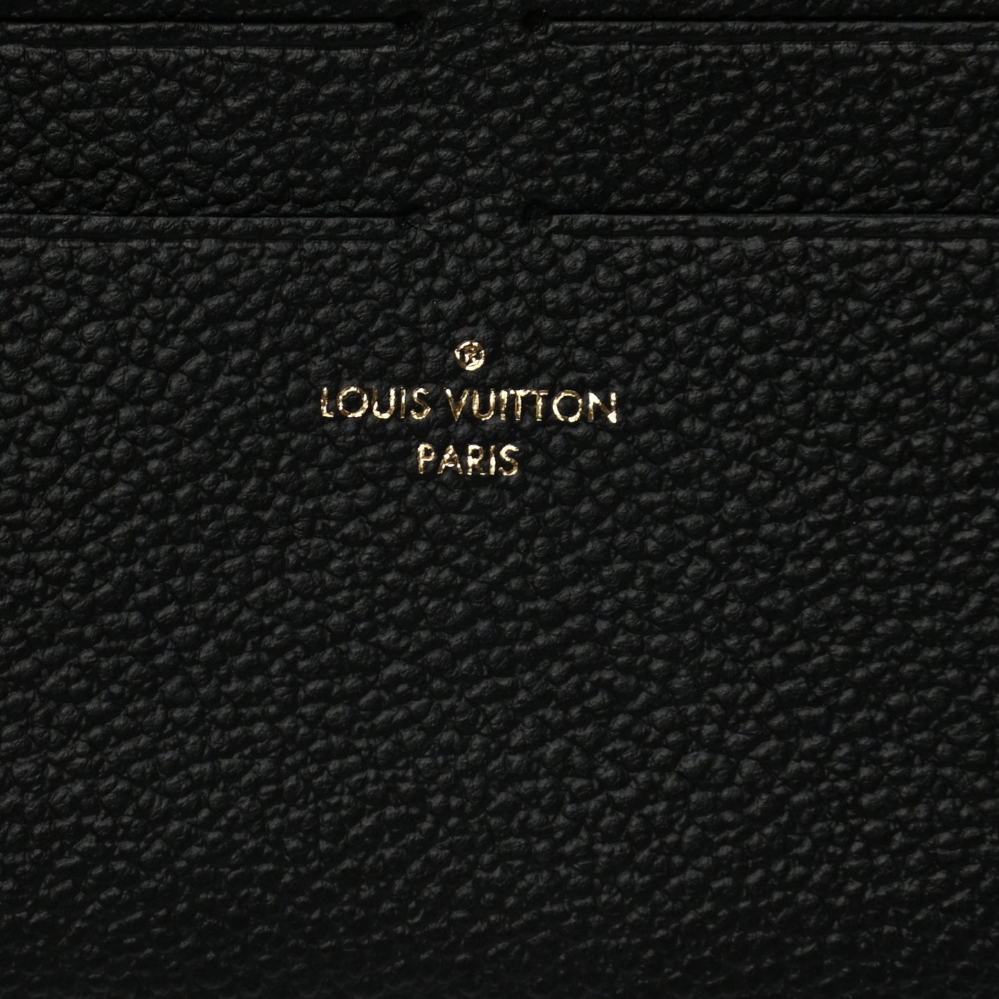 Calfskin Felicie Card Holder Insert Black