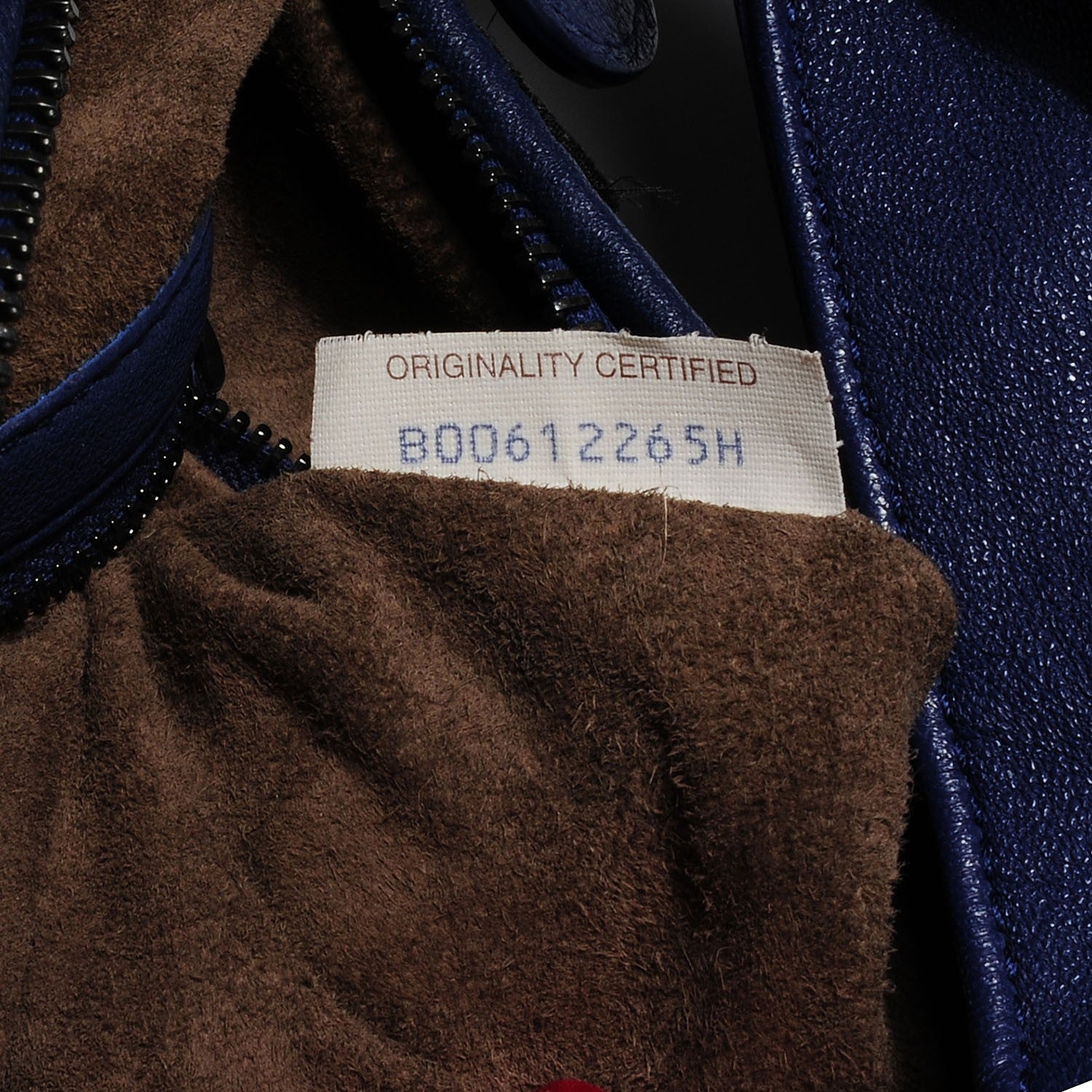Bottega Veneta Nappa Silk Mini Ponza Devore Fuzzy Maxi Hobo Indigo 7 of 8