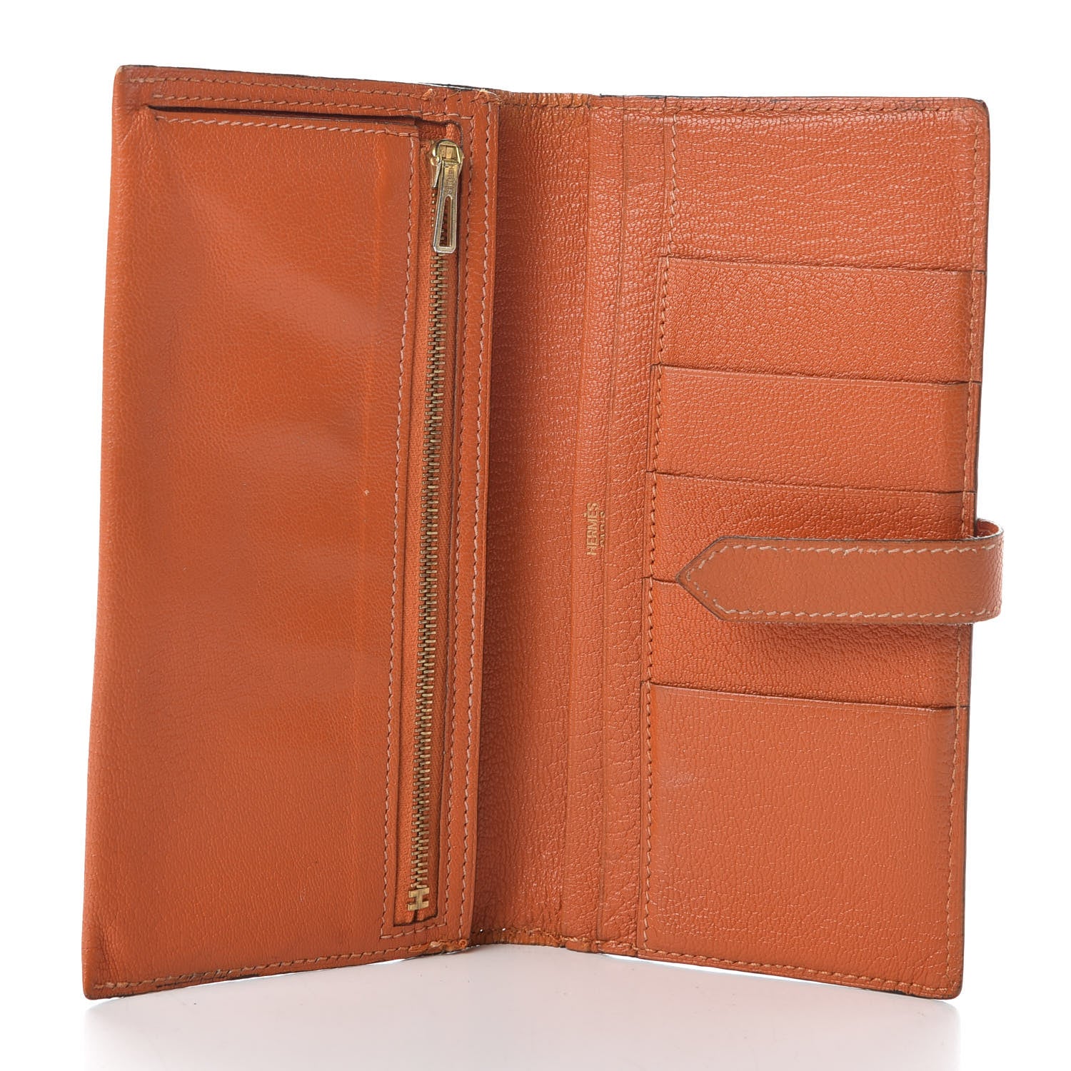 Hermes Chevre Mysore Bearn Gusset Wallet 6 of 8