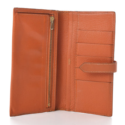 Hermes Chevre Mysore Bearn Gusset Wallet 6 of 8