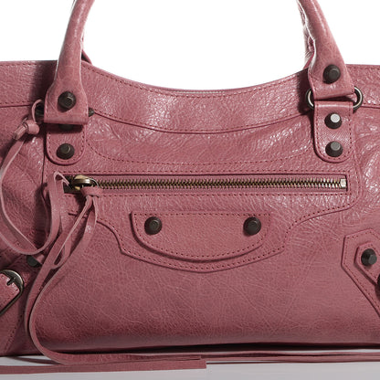 Balenciaga Agneau Classic Hardware First Rose Bruyere 11 of 11