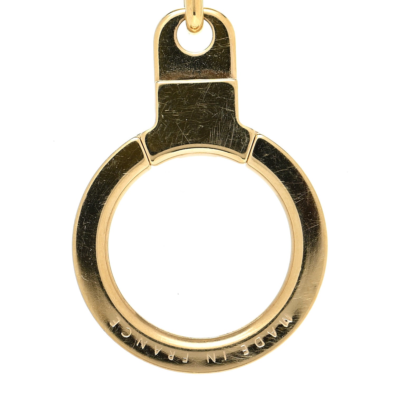 Louis Vuitton Pochette Extender Key Ring Gold 4 of 4