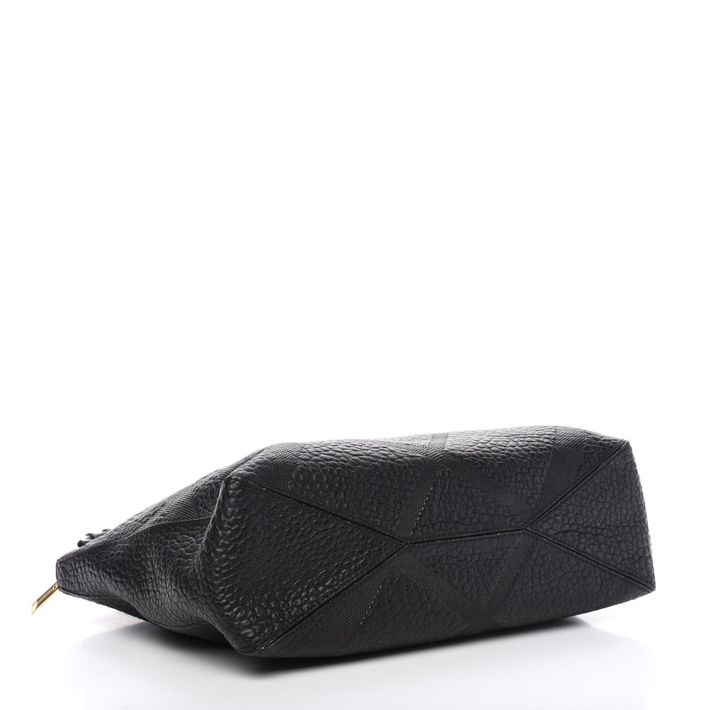 Signature Grain Medium Dewsbury Tote Black