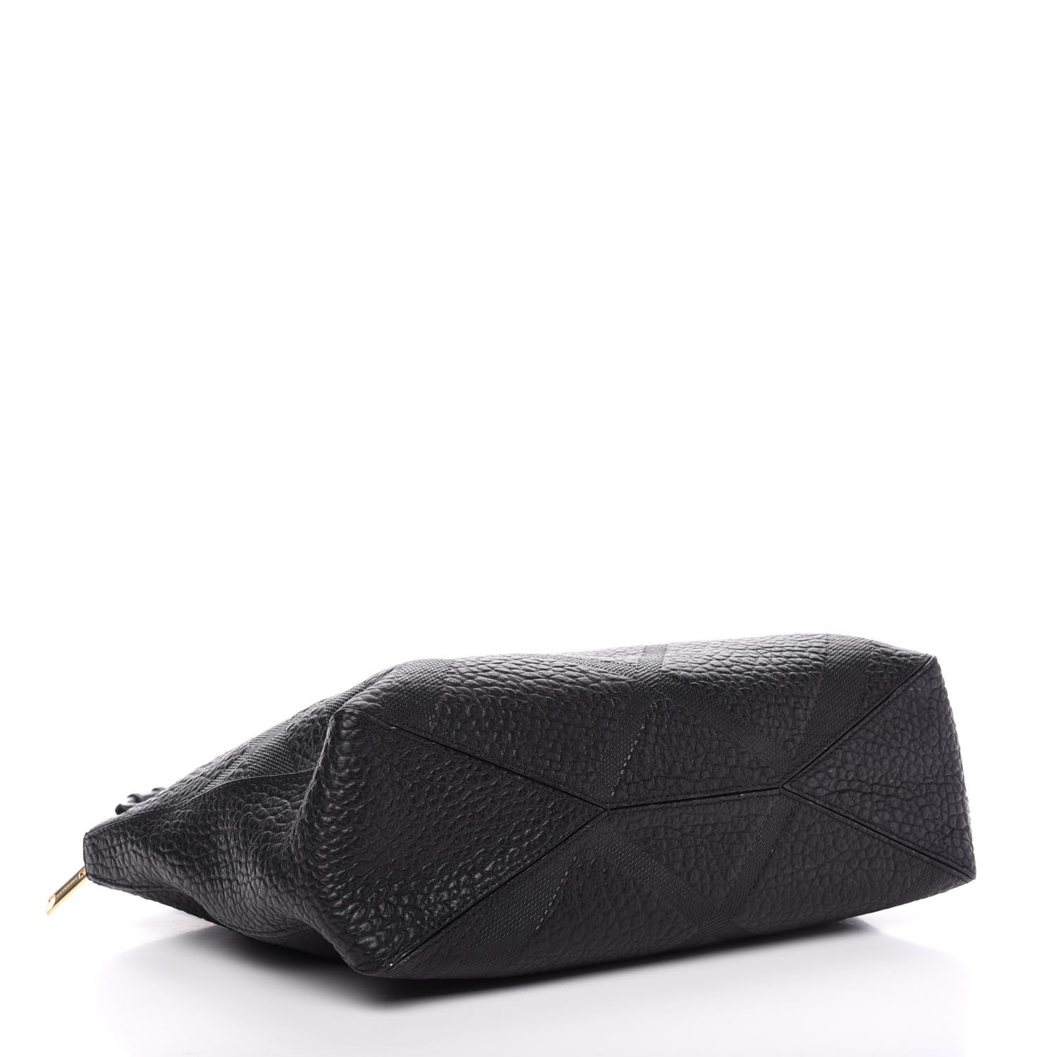 Burberry Signature Grain Medium Dewsbury Tote Black 4 of 10