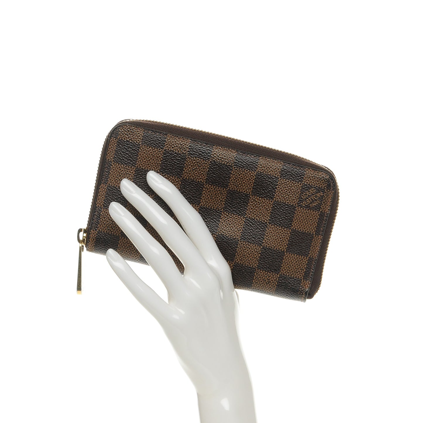 Damier Ebene Zippy Compact Wallet