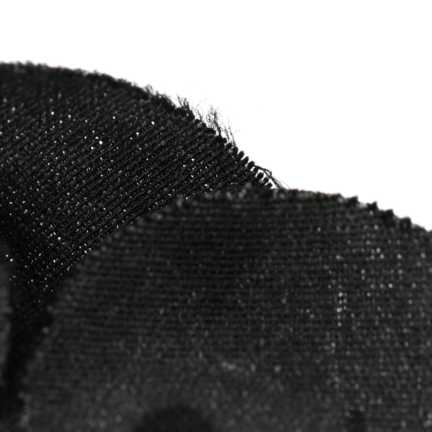 Chanel Tweed Camellia Pin Brooch Black 5 of 5