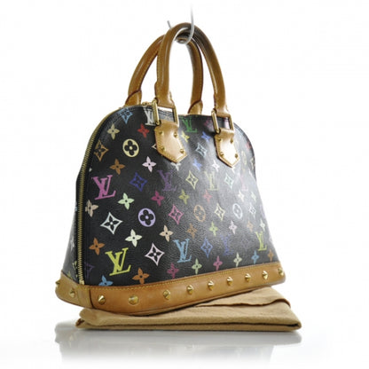Louis Vuitton Monogram Multicolor Alma Black 1 of 2