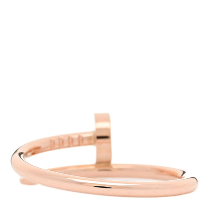 Cartier 18K Pink Gold Small Juste Un Clou Ring 54 6.75 3 of 5