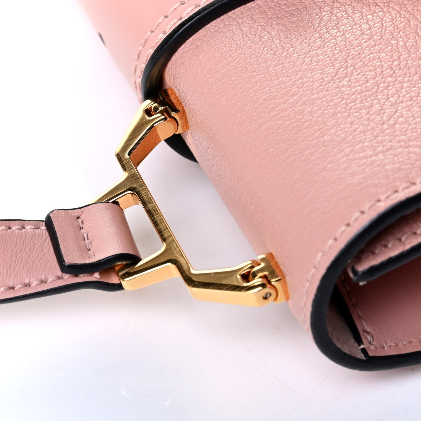 Goatskin Madras Soft Calfskin Crystal Embellished Shoulder Bag Orchidea