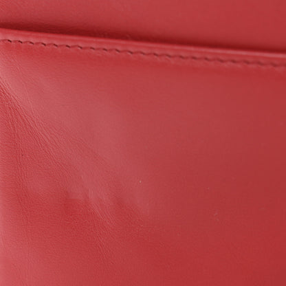 Chanel Caviar Quilted Boy Wallet On Chain WOC Red 12 of 13