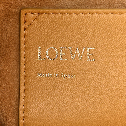 Loewe Mellow Nappa Lambskin Flamenco Bucket Bag Sahara 8 of 12