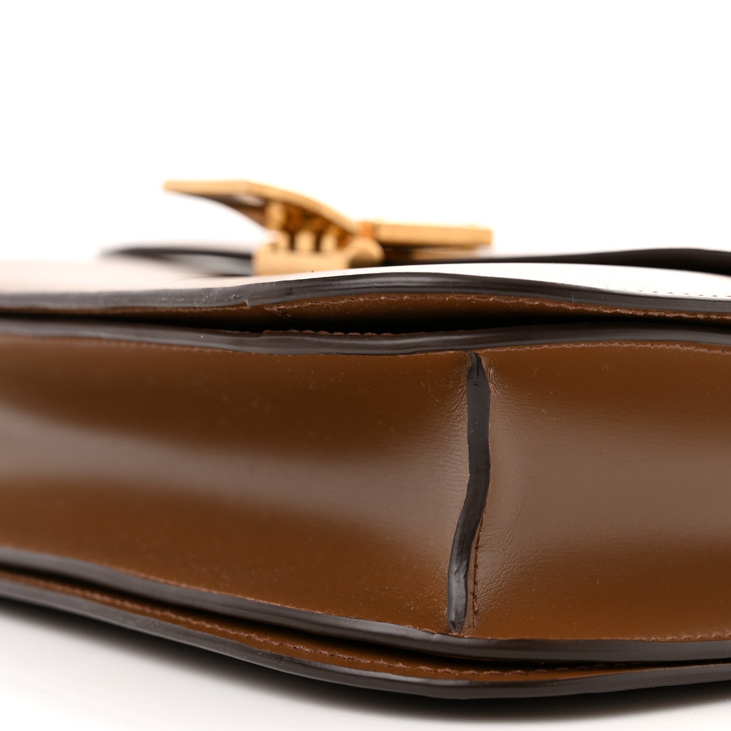 Celine Box Calfskin Medium Classic Box Flap Bag Camel 10 of 14