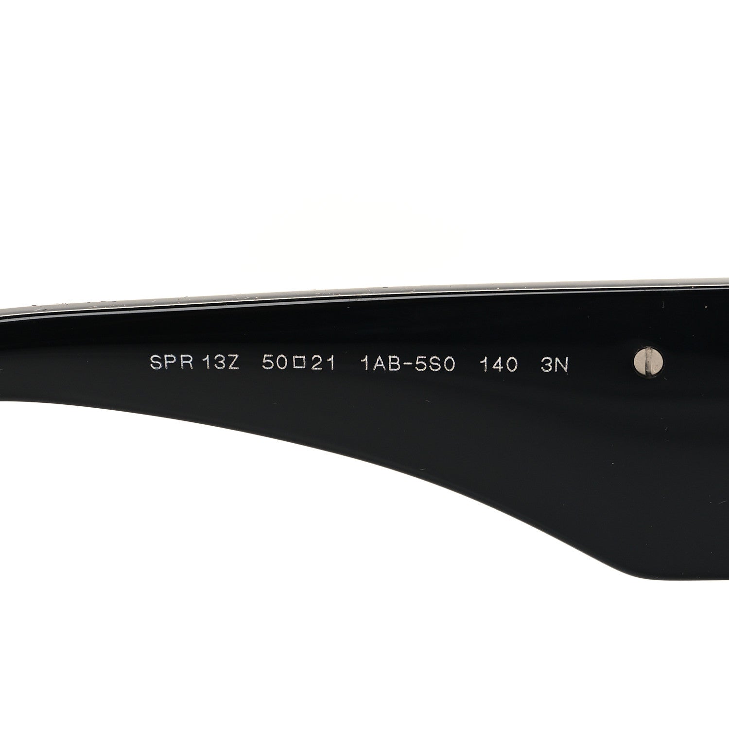 Prada Acetate Symbole Sunglasses SPR 13Z Black 6 of 7