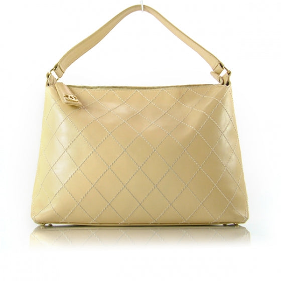 Leather Quilted Surpique Hobo
