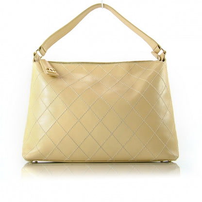 Chanel Leather Quilted Surpique Hobo 1 of 12