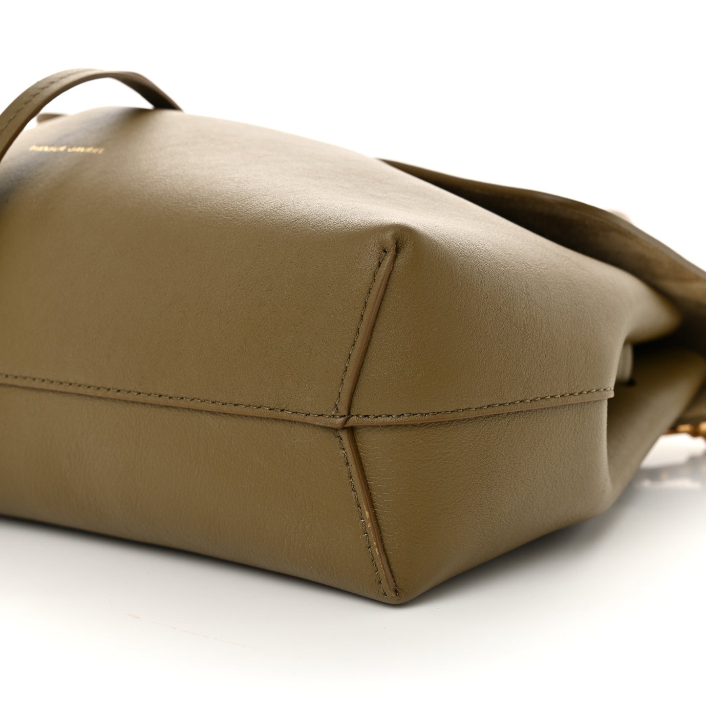 Calfskin Soft Lady Bag Bamboo