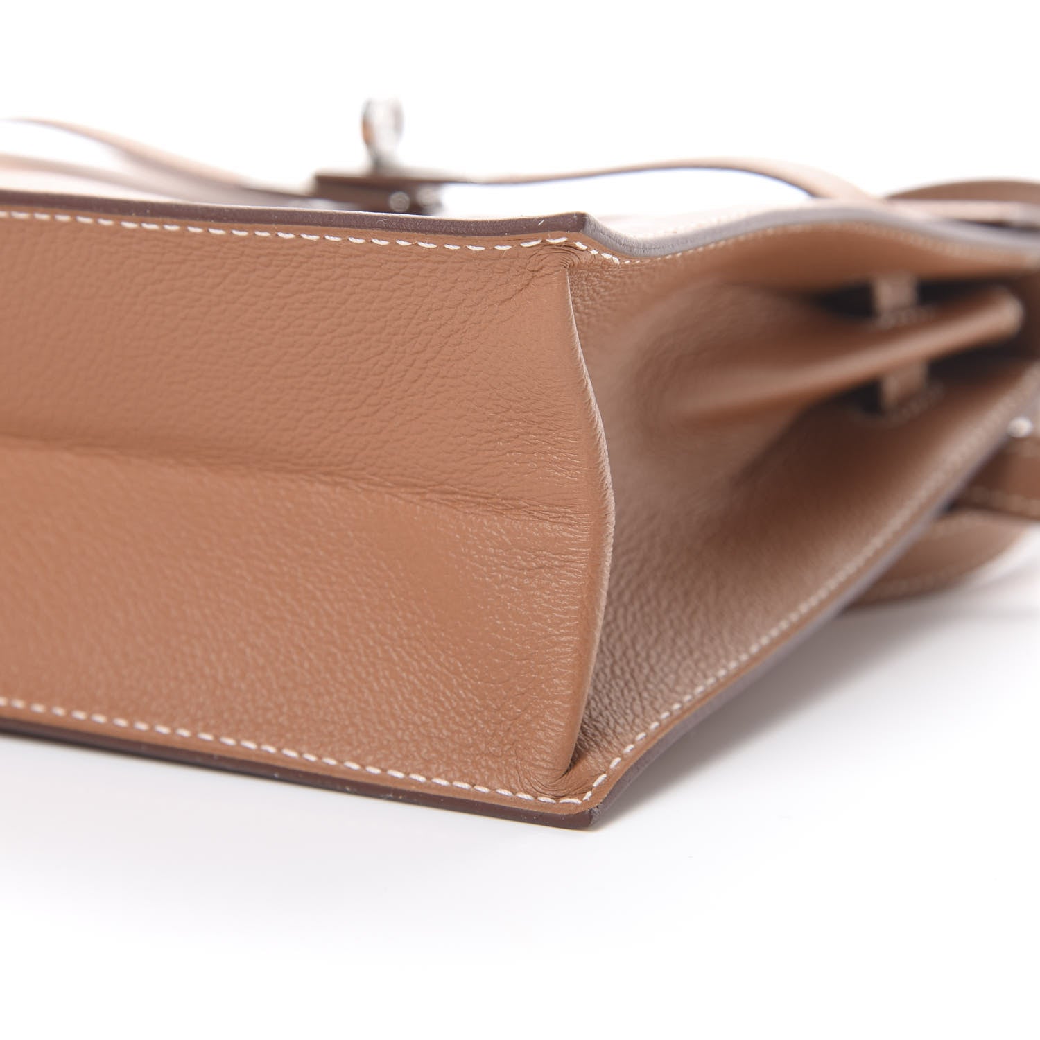 Hermes Evercolor Kelly Danse II Belt Bag Gold 9 of 11