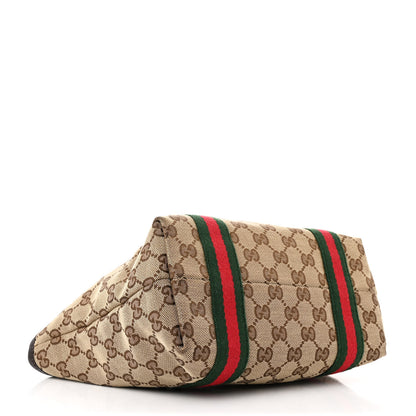 Gucci Monogram Small Jolicoeur Tote Dark Brown 4 of 13