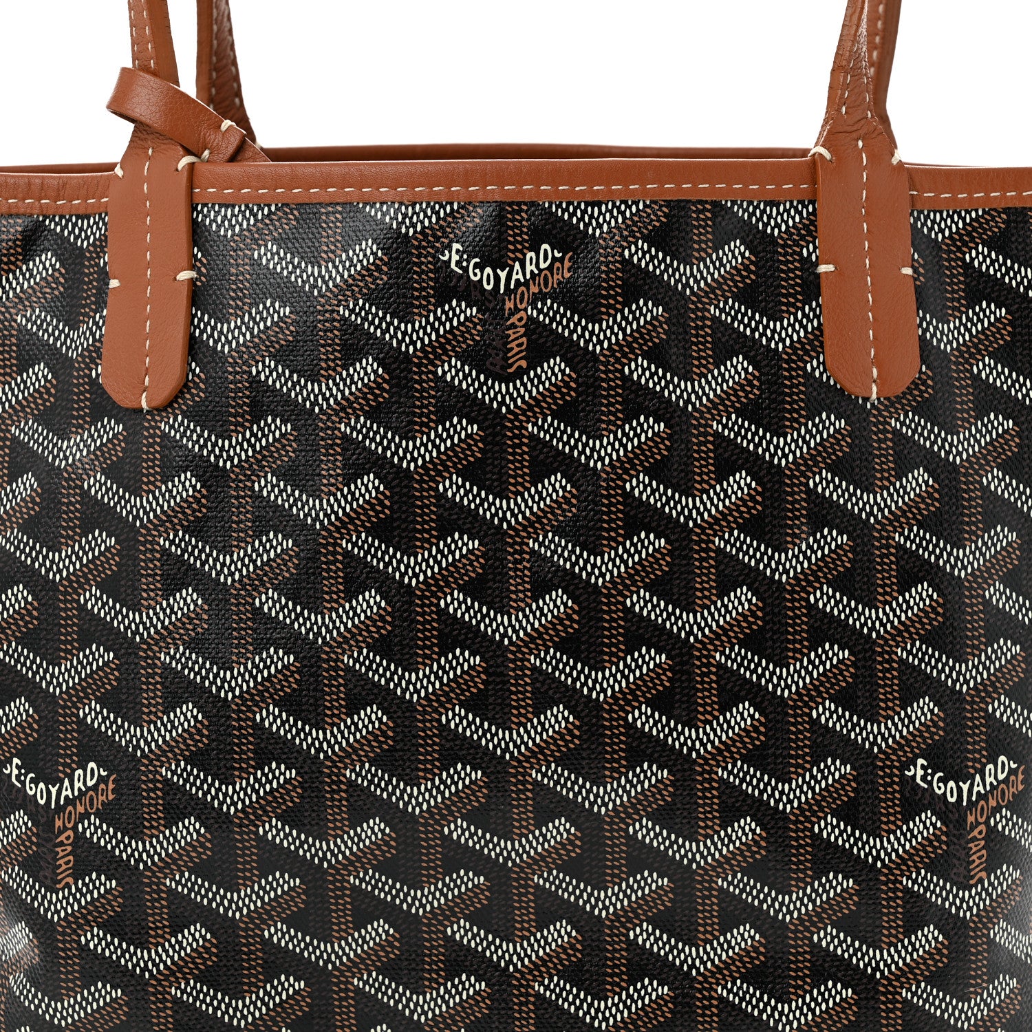 Goyard Goyardine Reversible Mini Anjou Black Gold 13 of 18