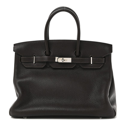 Hermes Togo BIRKIN 35 Chocolate 1 of 11