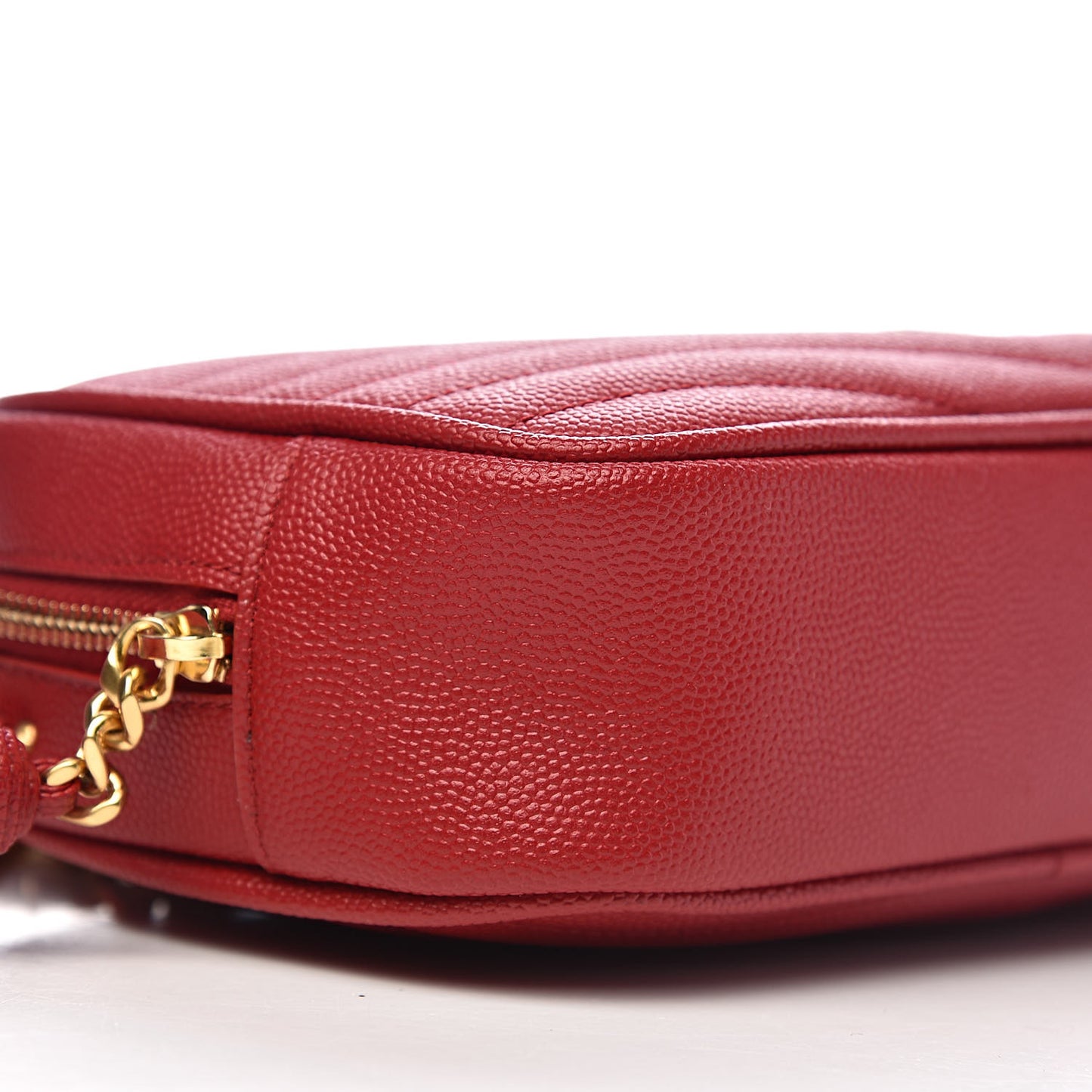 Grain De Poudre Matelasse Monogram Mini Lou Camera Bag Eros Red