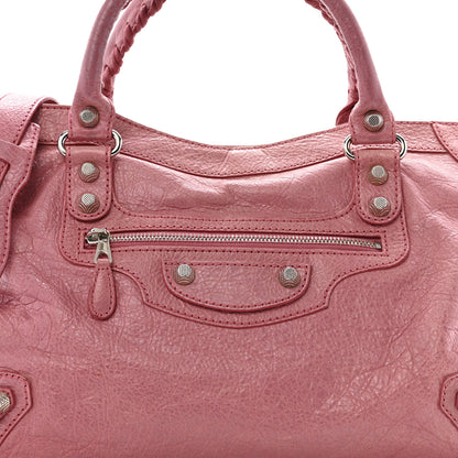 Balenciaga Agneau Giant 12 Silver Hardware City Rose Bruyere 9 of 18