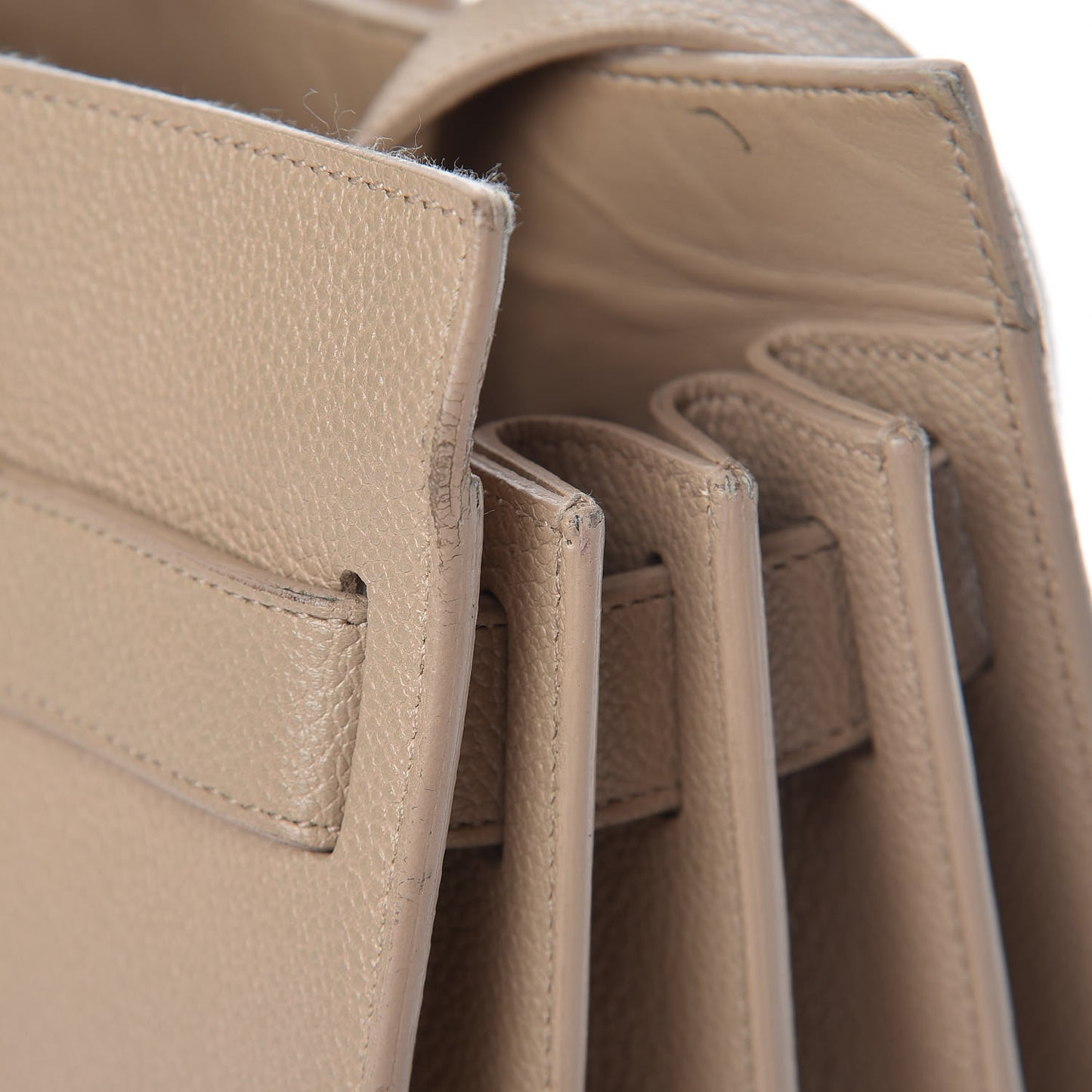 Grained Calfskin Small Sac De Jour Nude Powder