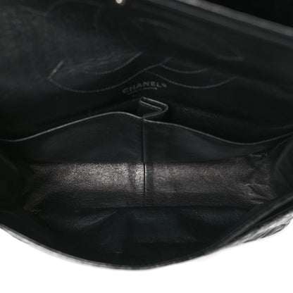 Chanel Metallic Calfskin Striped 2.55 Reissue 227 Flap Black 5 of 10