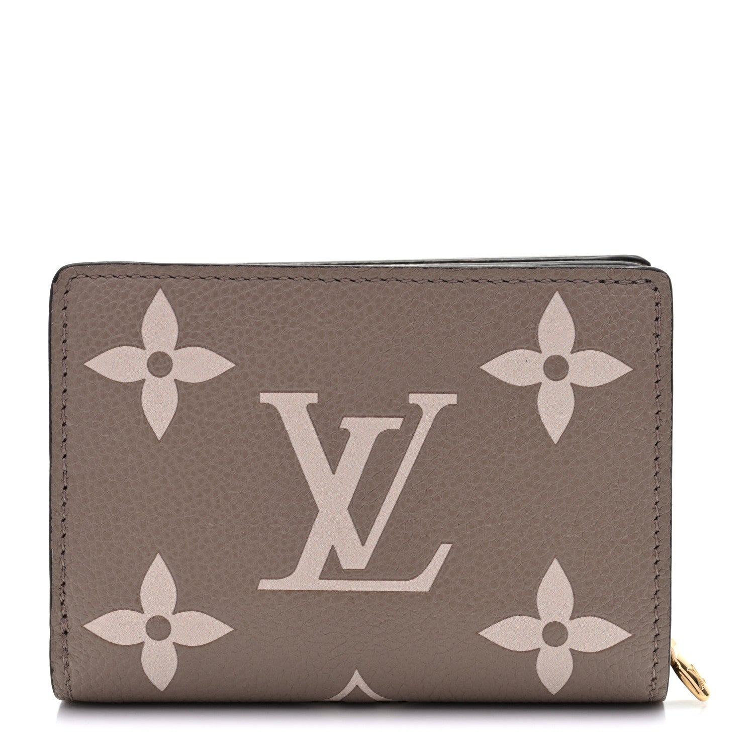Louis Vuitton Empreinte Monogram Giant Clea Wallet Tourterelle Creme 1 of 7