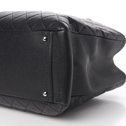 Chanel Caviar Quilted XL Grand Shopping Tote GST Black 14 of 20