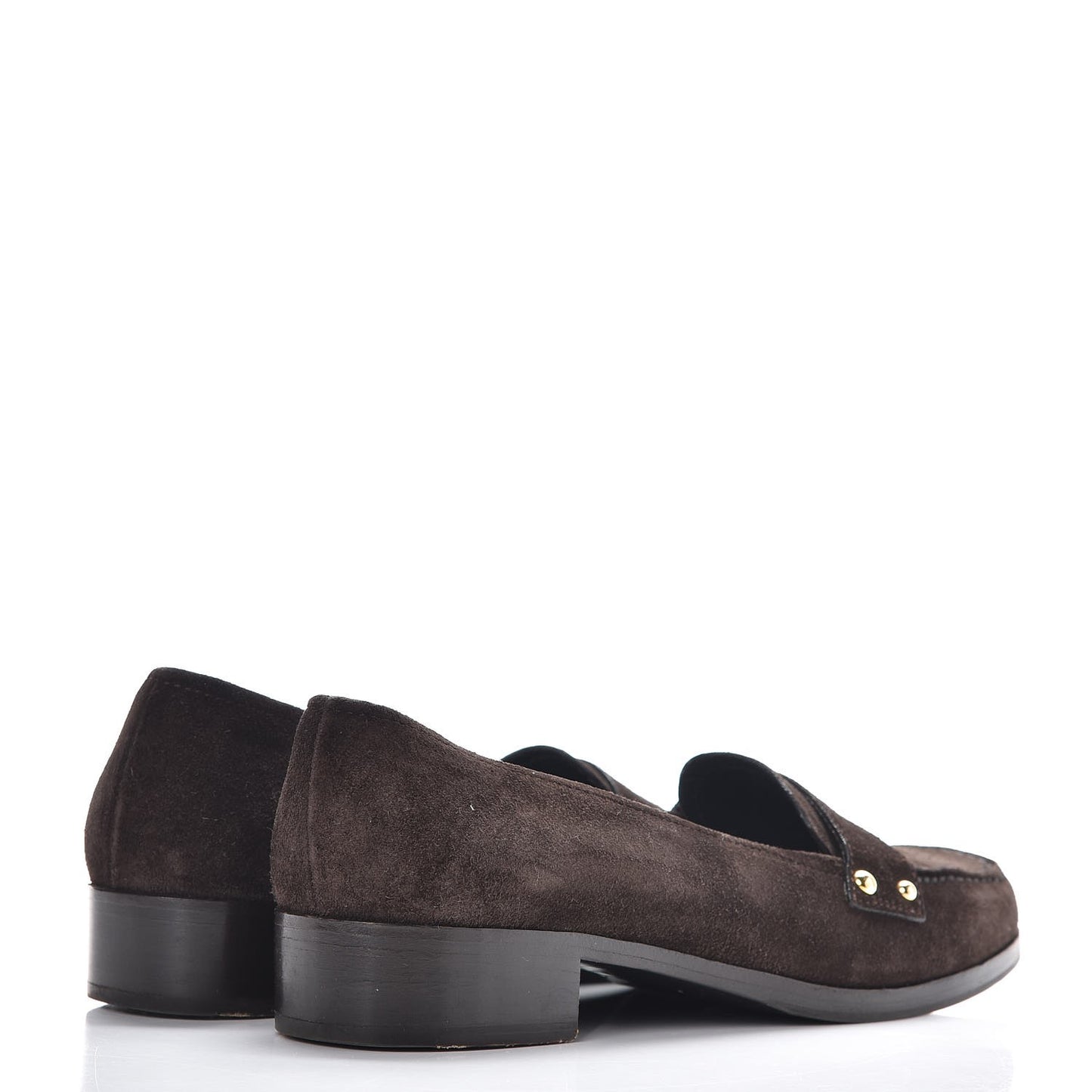Suede Scamosciato Loafers 35.5 Ebano