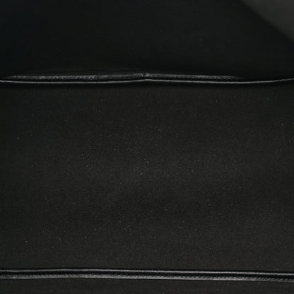 Givenchy Smooth Calfskin Floral Print Logo Wing Shopper Tote Black White 6 of 13