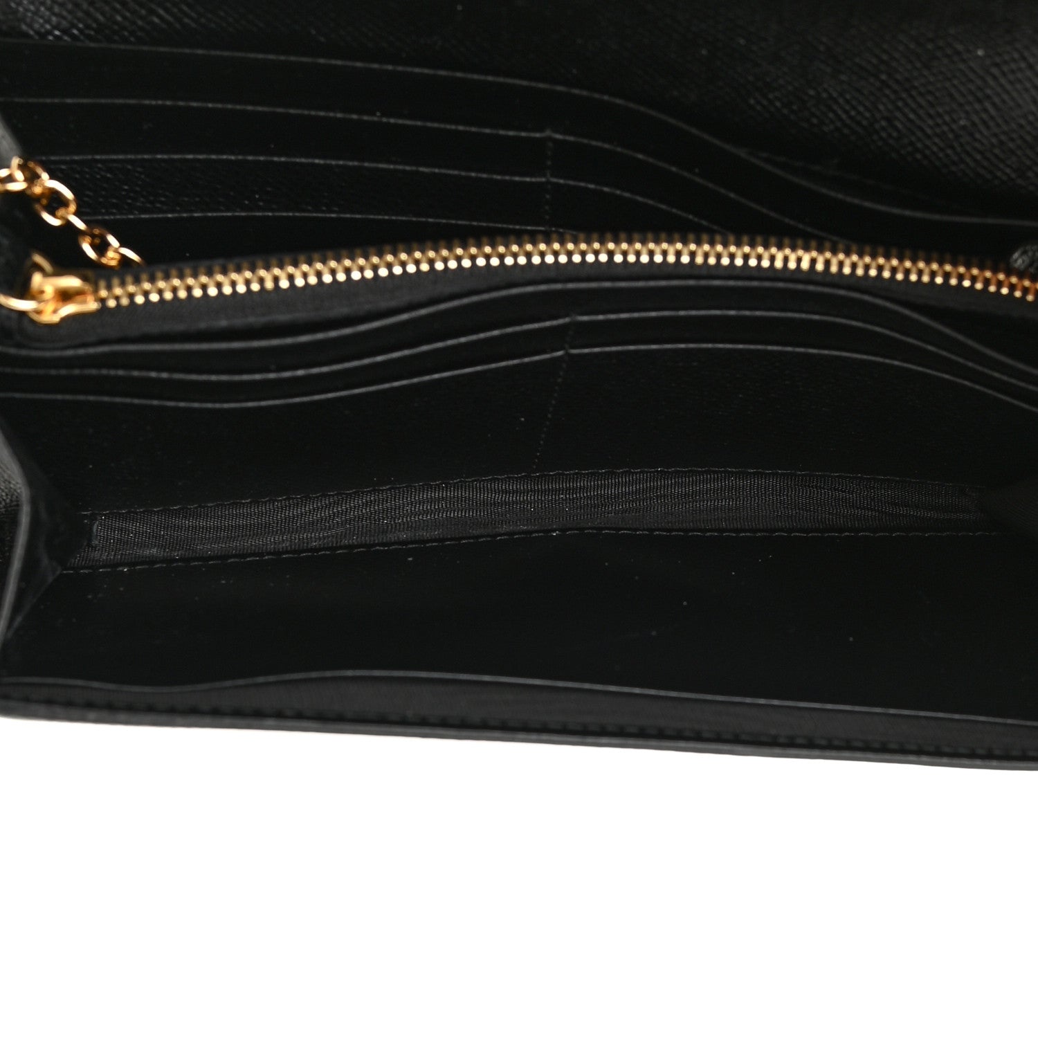 Salvatore Ferragamo Printed Calfskin Vara Bow Continental Wallet Black 8 of 17