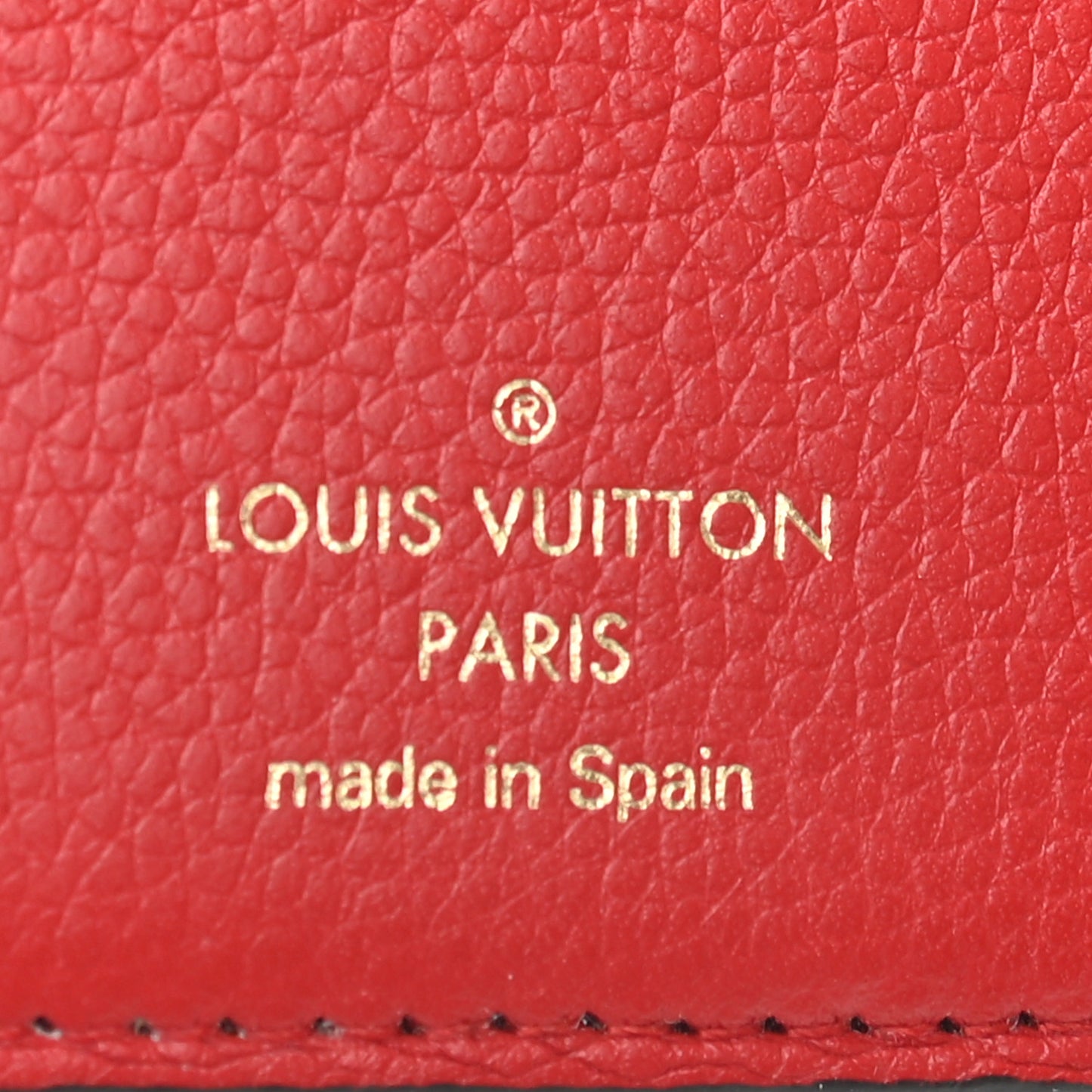 Monogram Pallas Compact Wallet Cherry