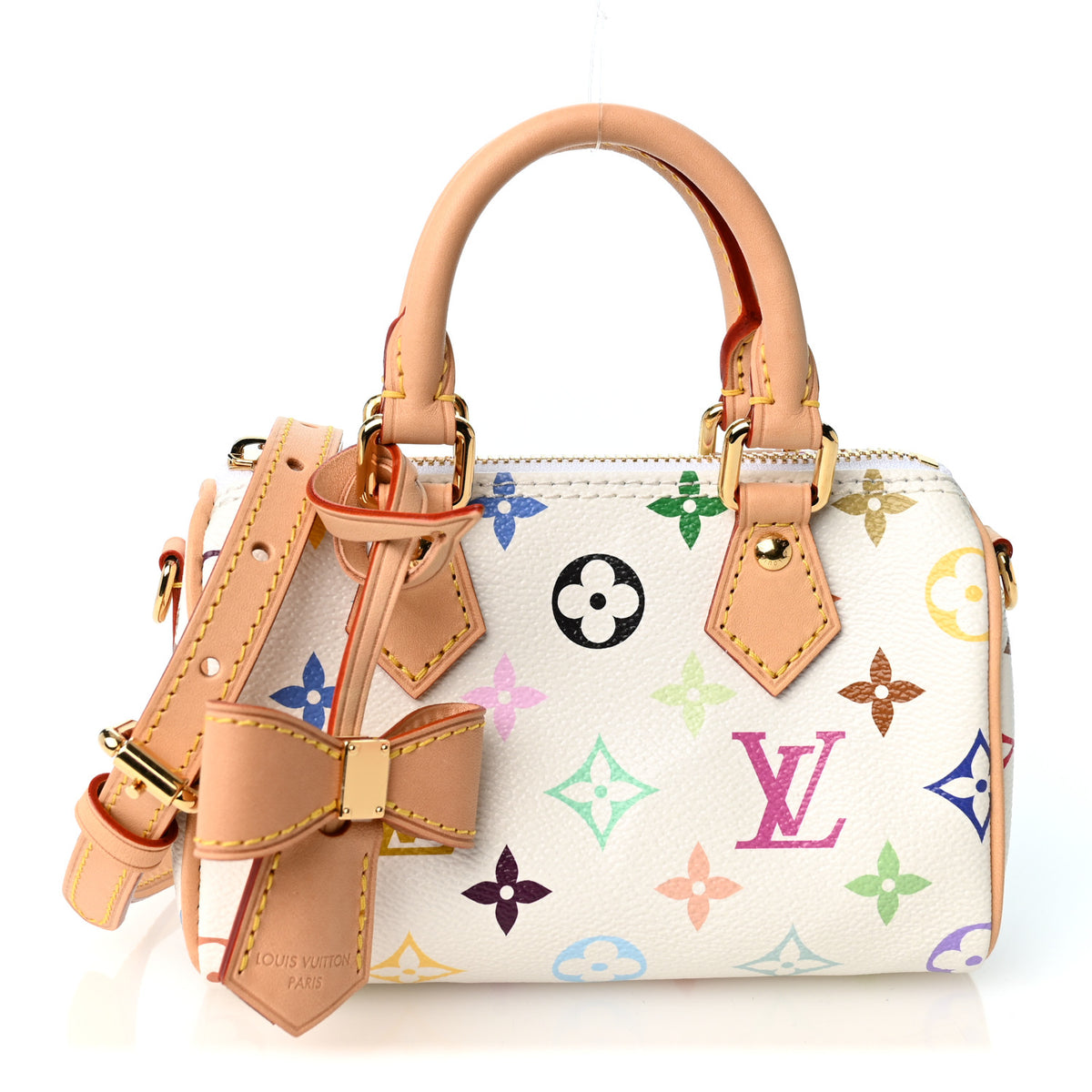 Louis Vuitton LV X TM Monogram Multicolor Nano Speedy White 1 of 10