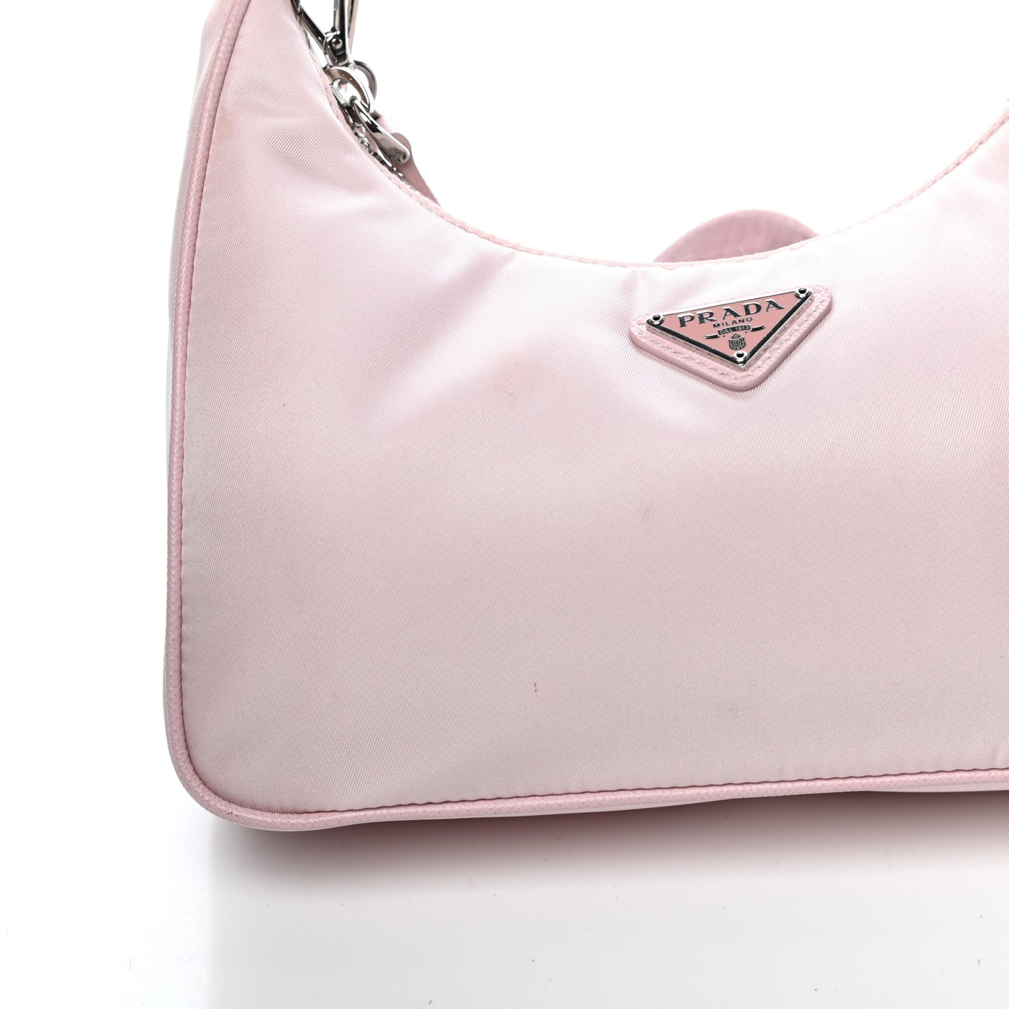 Nylon Re-Edition 2005 Shoulder Bag Alabastro