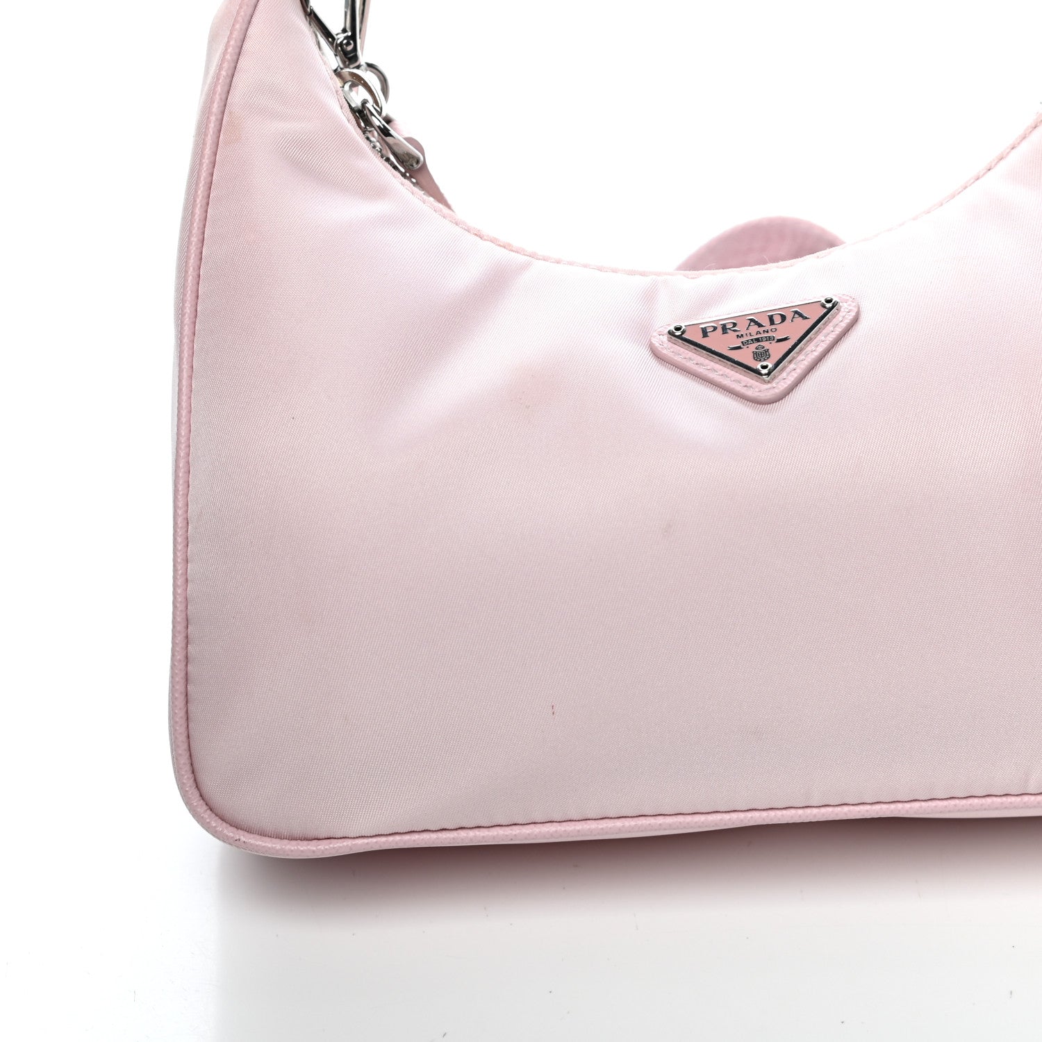 Prada Nylon Re-Edition 2005 Shoulder Bag Alabastro 16 of 16