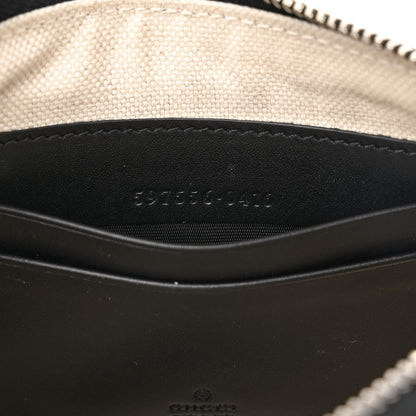 Gucci GG Supreme Monogram Kingsnake Zip Pouch Black 7 of 10