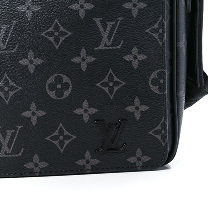Louis Vuitton Monogram Eclipse District PM Black 7 of 11
